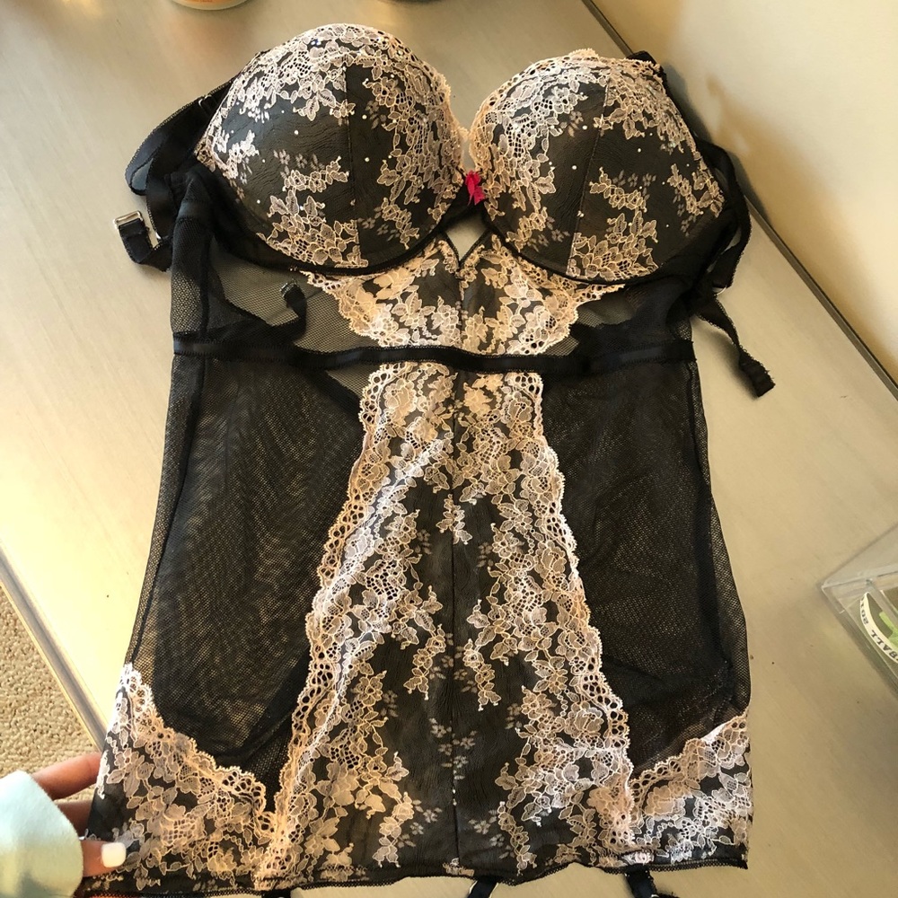 38D Victoria’s Secret corset lingerie